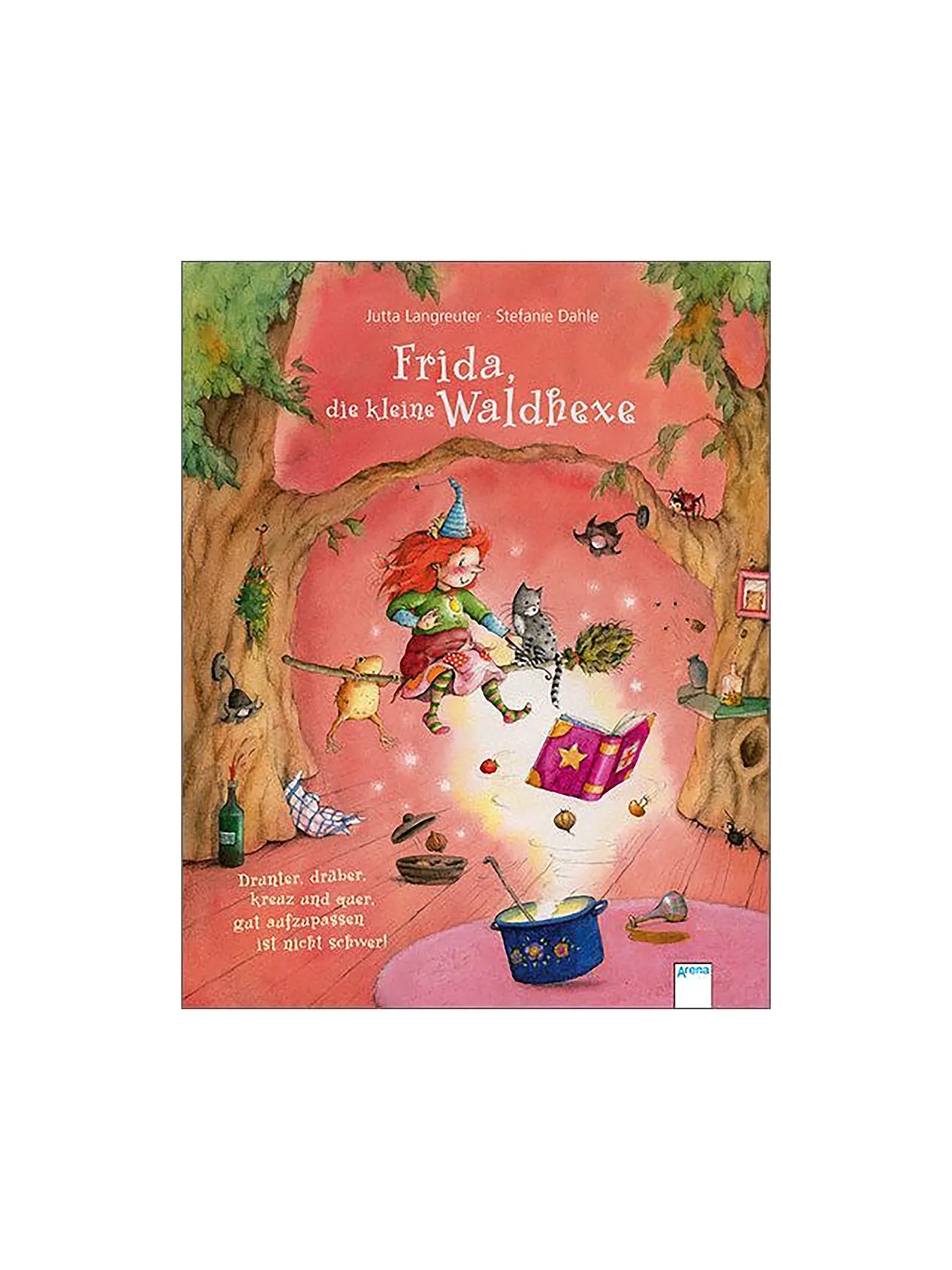 ARENA VERLAG | Buch - Frida, die kleine Waldhexe - Drunter, drüber, kreuz und quer, gut aufzupassen ist nicht schwer | 
